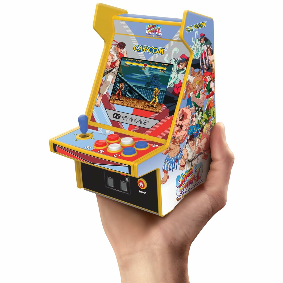 Bärbar spelkonsol My Arcade Micro Player PRO - Super Street Fighter II Retro Games - 6