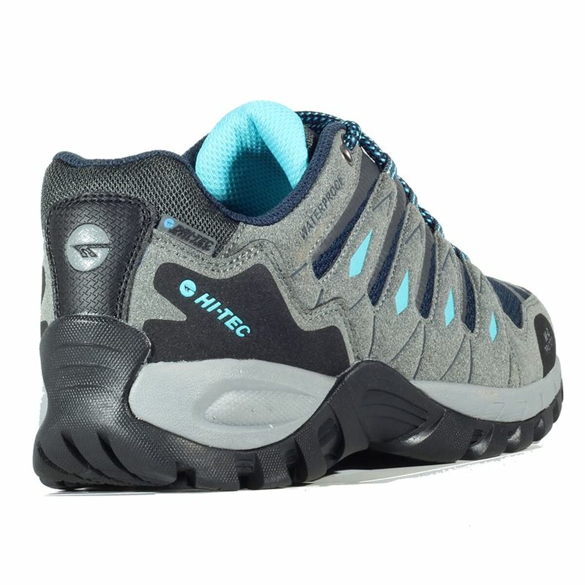 Gymnastiksko, Dam Hi-Tec Corzo Low Waterproof Cool Mörkgrå - 5