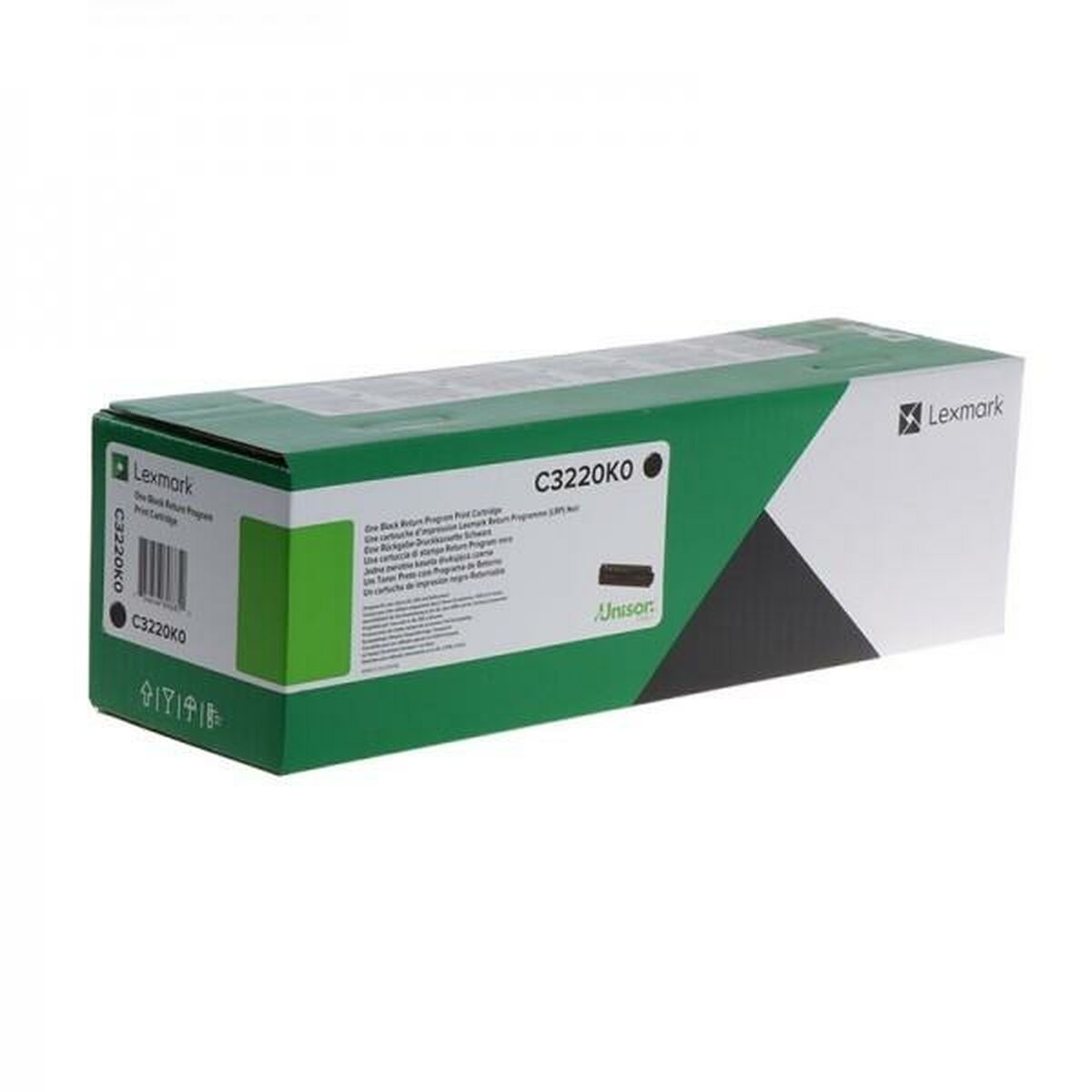 Toner Lexmark C3220K0 Svart
