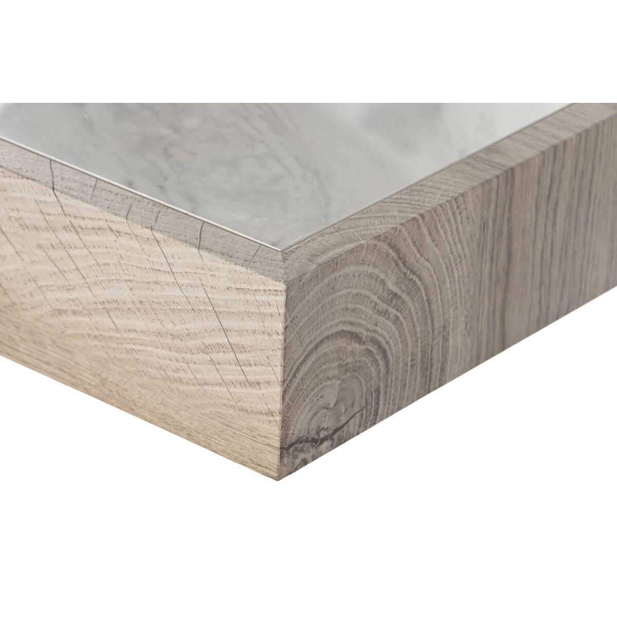 Matsalsbord Home ESPRIT Vit Grå Naturell Metall 150 x 85 x 75 cm - 6