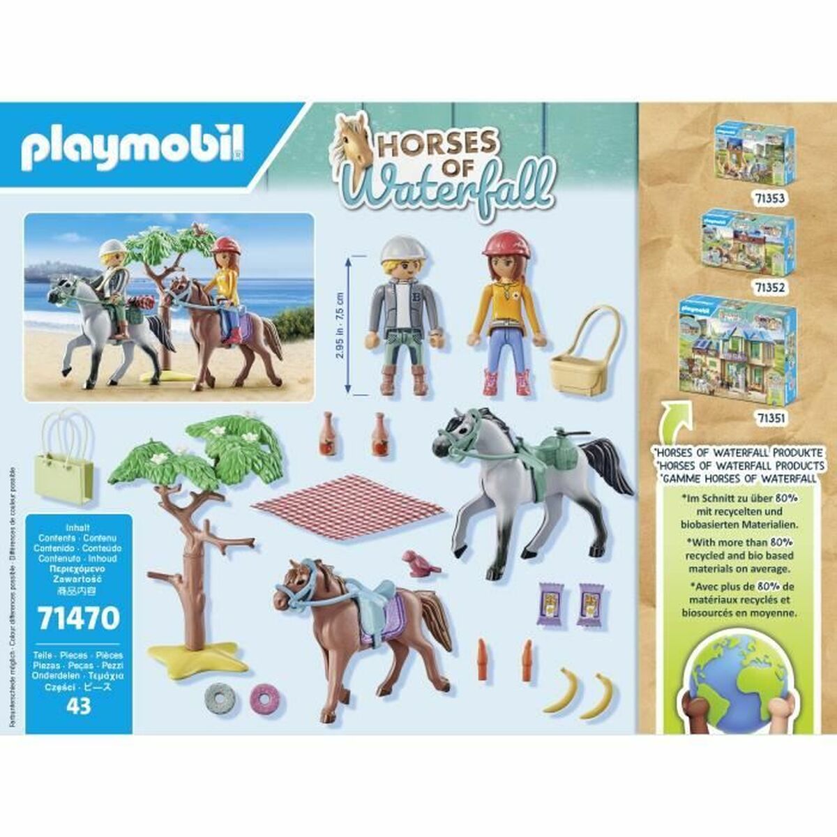 Playset Playmobil 71470 Horses of Waterfall - 2
