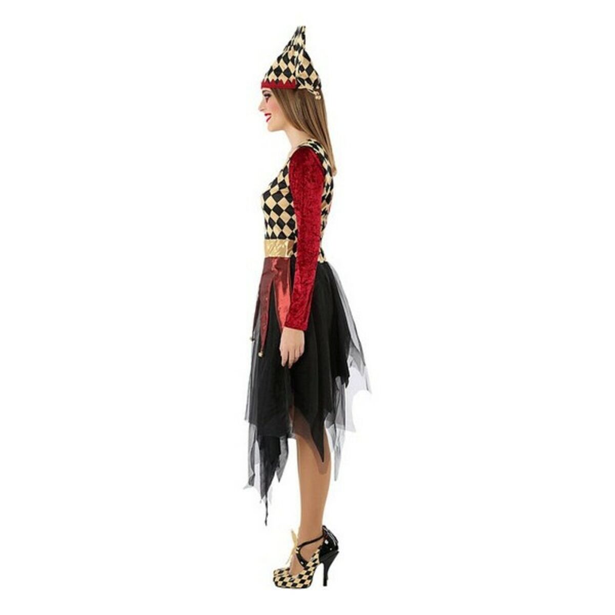 Maskeraddräkt vuxna 115583 Röd Multicolour (2 Delar) (2 antal) - 2