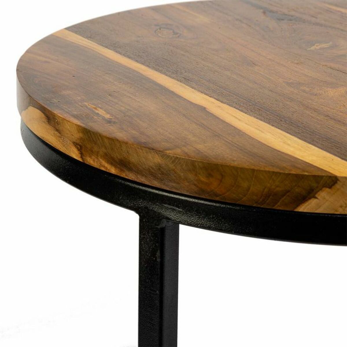 Soffbord Alexandra House Living Brun Järn Mangoträ 38 x 65 x 38 cm - 6
