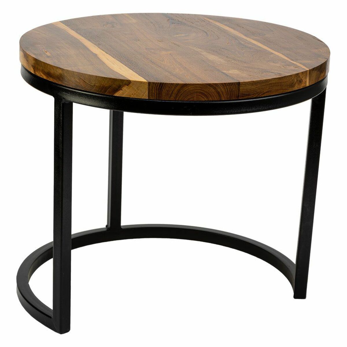 Soffbord Alexandra House Living Brun Järn Mangoträ 38 x 65 x 38 cm