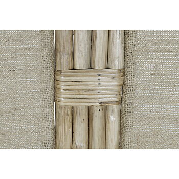 Sänggavel DKD Home Decor Brun Naturell 180 x 4 x 90 cm