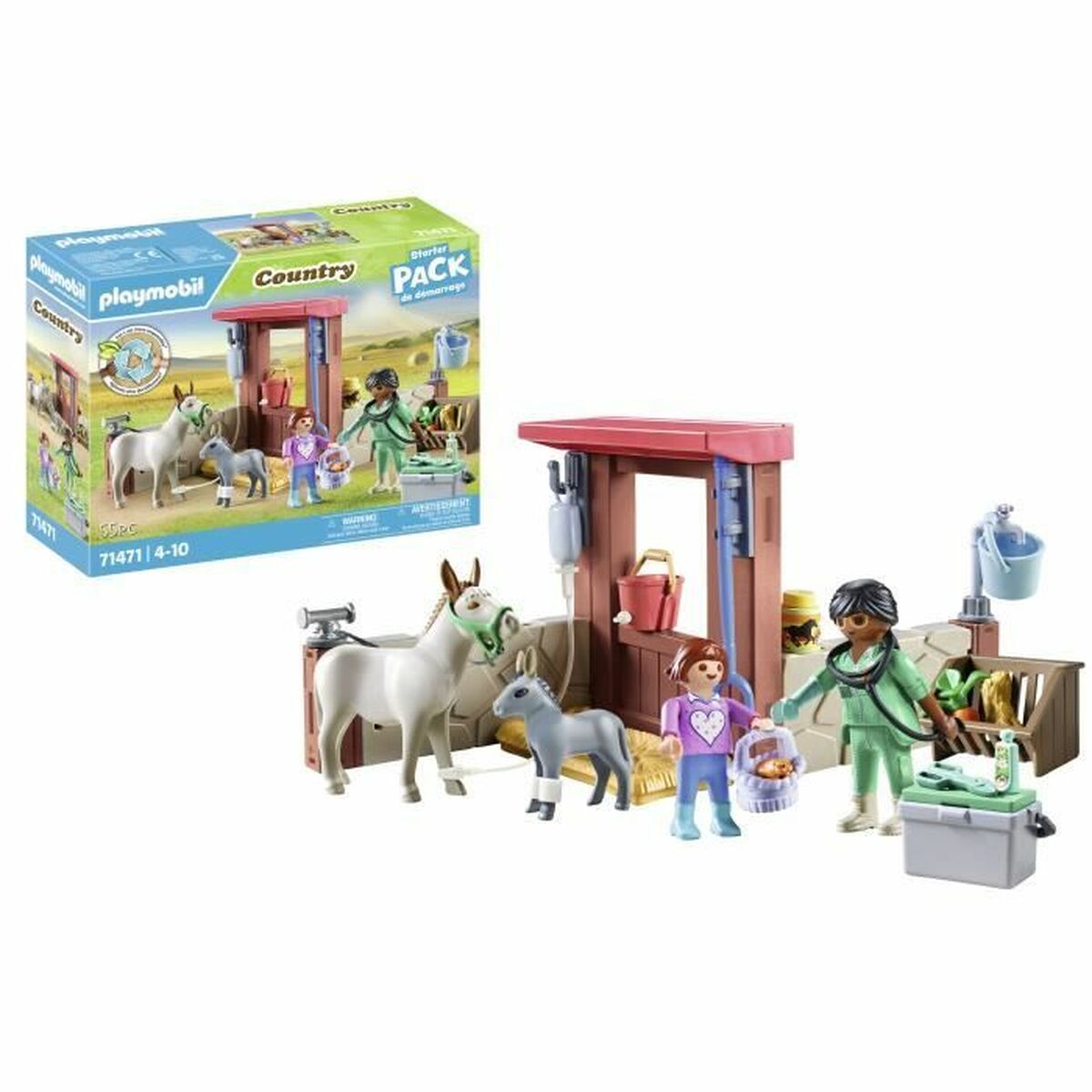 Playset Playmobil 71471 Country 55 Delar - 3