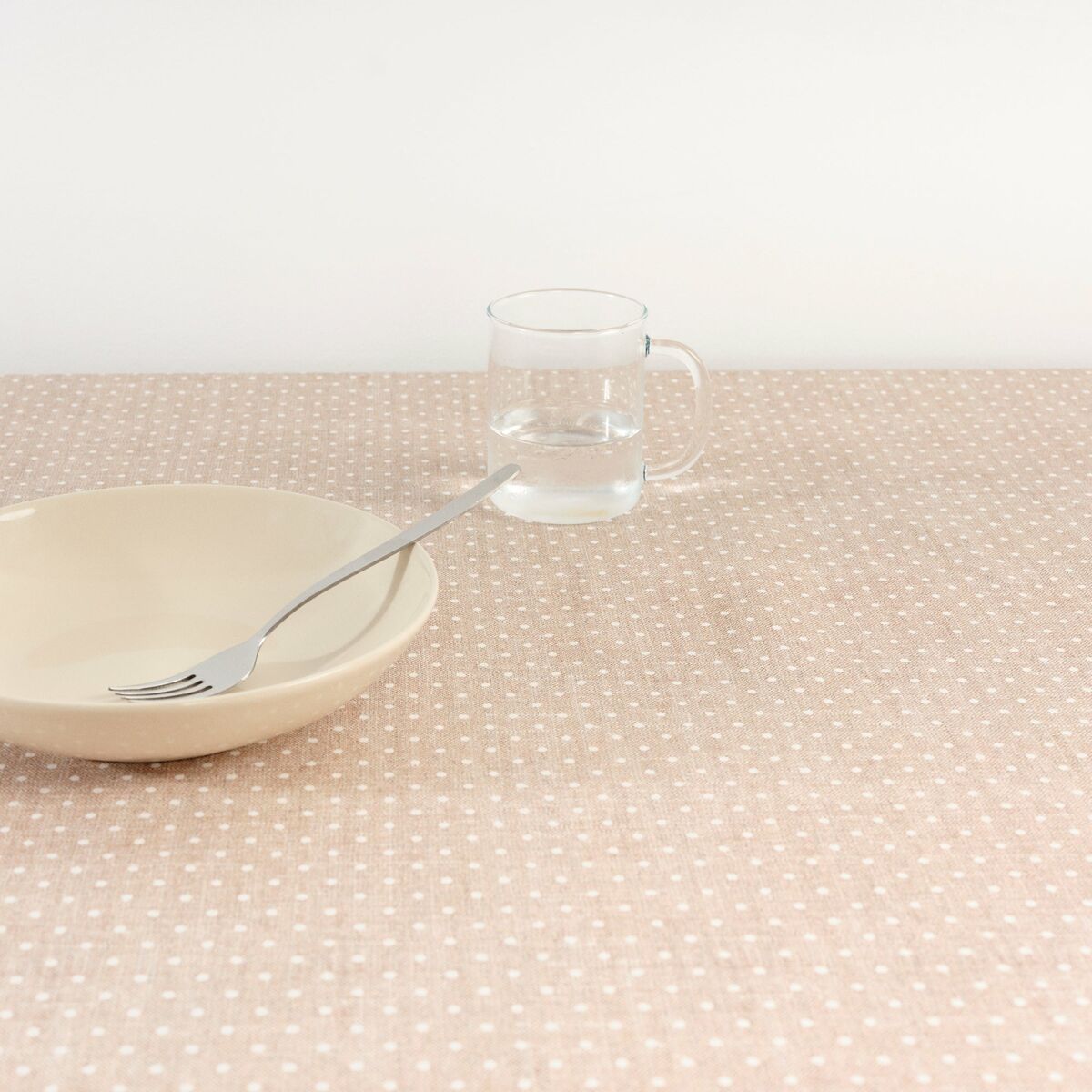 Fläckresistent bordsduk Belum Plumeti Vit 180 x 200 cm XL - 5