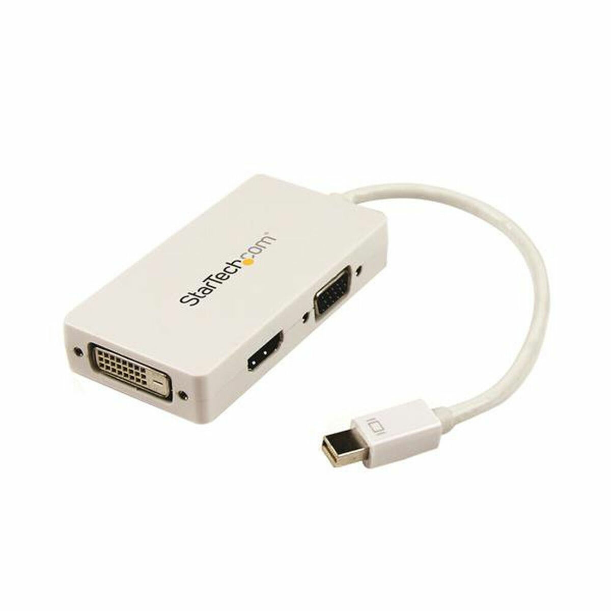 Mini DisplayPort till VGA/DVI/HDMI Adapter Startech MDP2VGDVHDW Vit Svart - 3