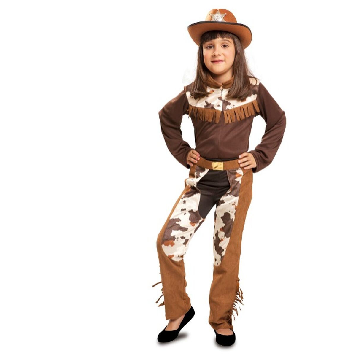 Maskeraddräkt för barn My Other Me Cowboy 3-4 år (2 Delar) - 5