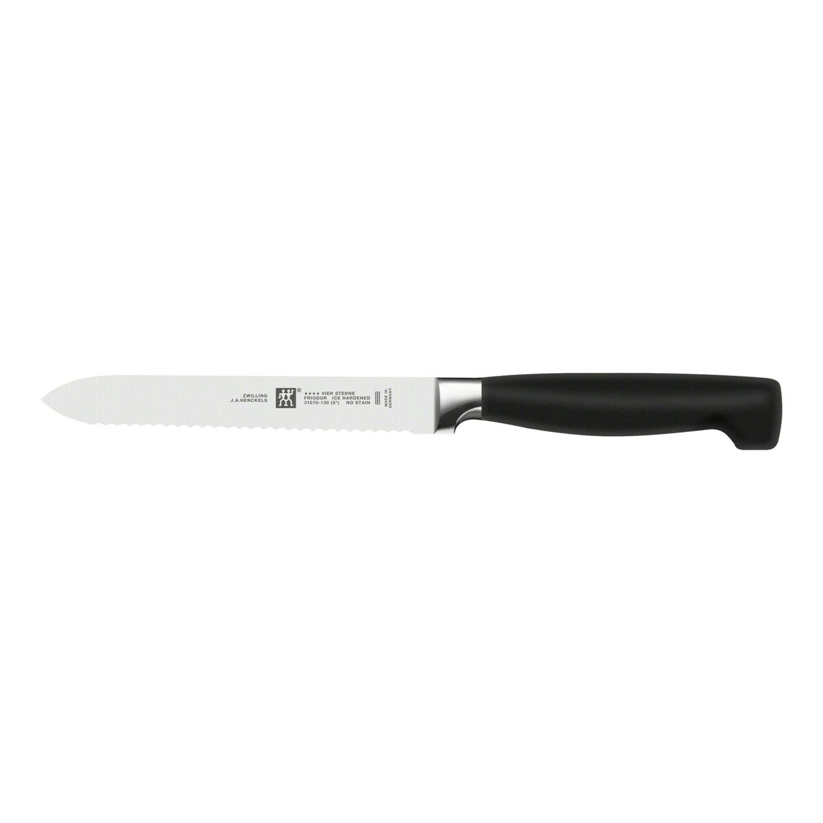 Set med köksknivar och hållare Zwilling 35068-002-0 Svart Stål Bambu Rostfritt stål Plast 7 Delar - 4