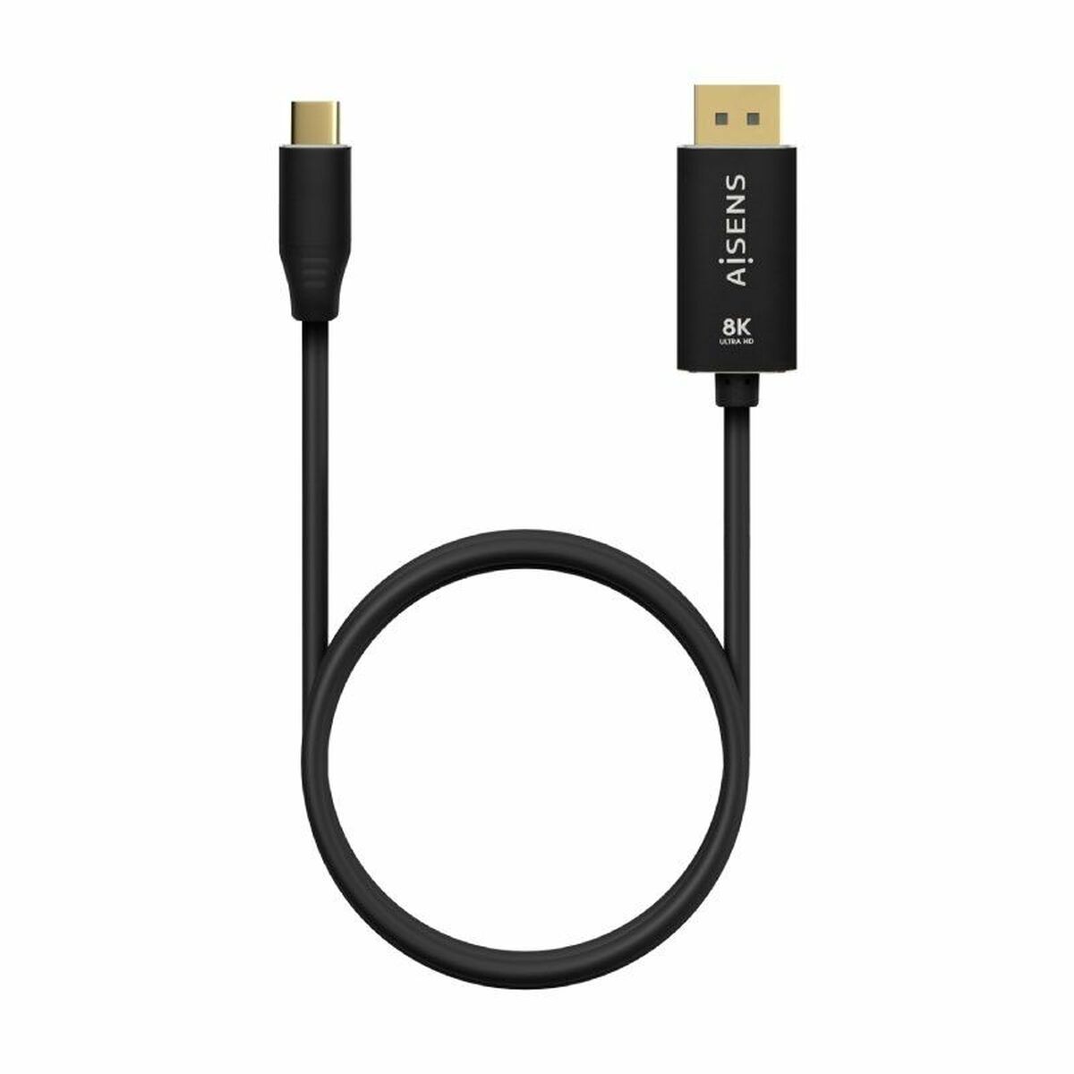 USB-C till DisplayPort Adapter Aisens A109-0686 Svart 80 cm - 3