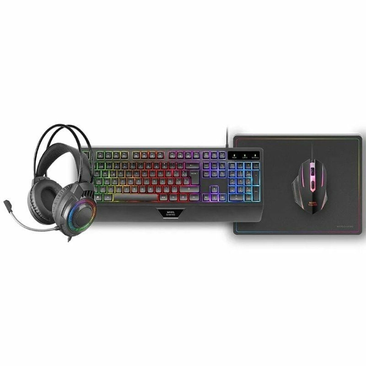 Tangentbord och Mus Mars Gaming MCP124PROES - 2