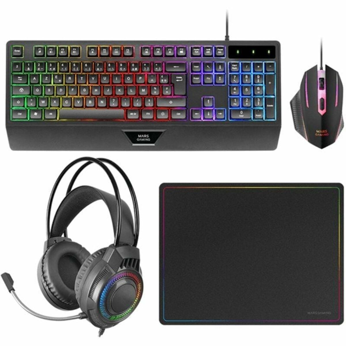Tangentbord och Mus Mars Gaming MCP124PROES