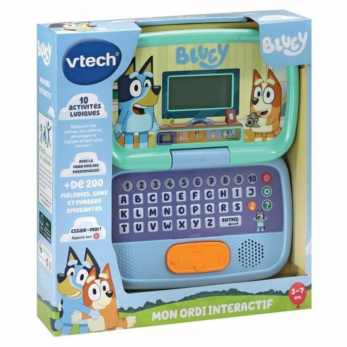 Utbildningsspel Vtech Bluey Mon ordi Interactif (FR) - 8