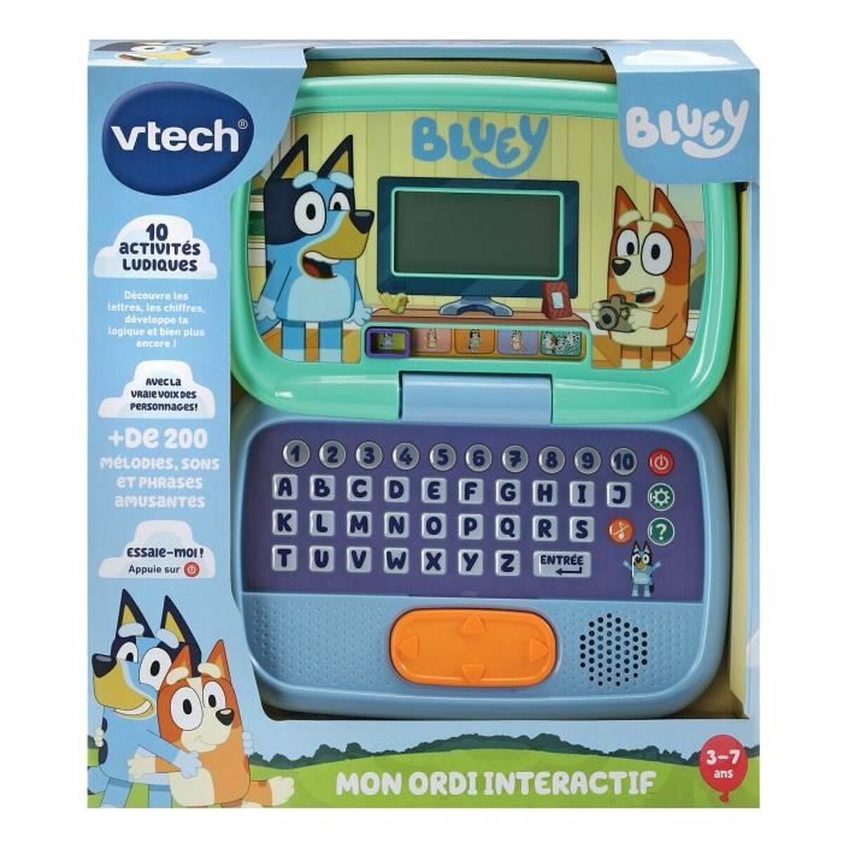 Utbildningsspel Vtech Bluey Mon ordi Interactif (FR) - 5