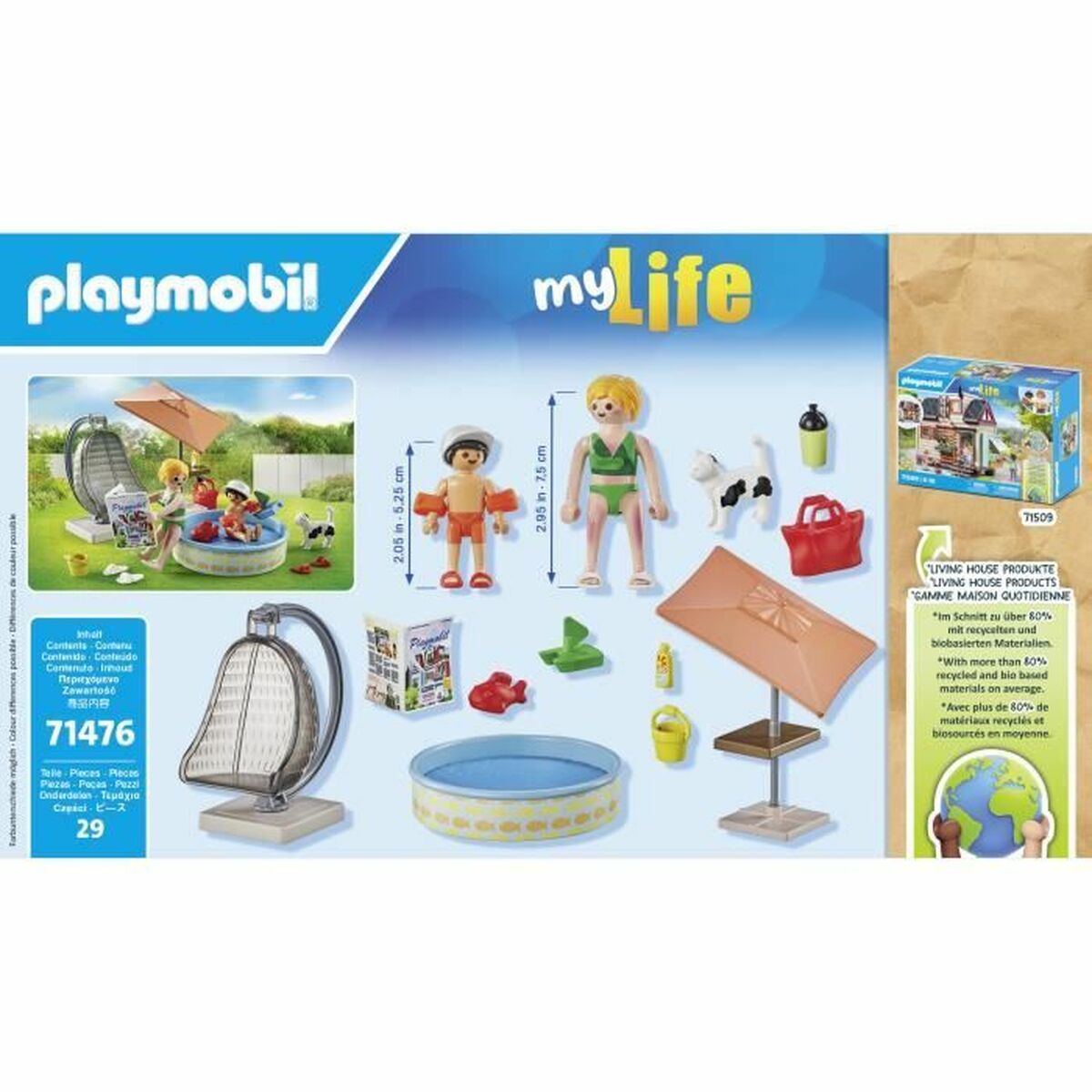Playset Playmobil 71476 My life - 3