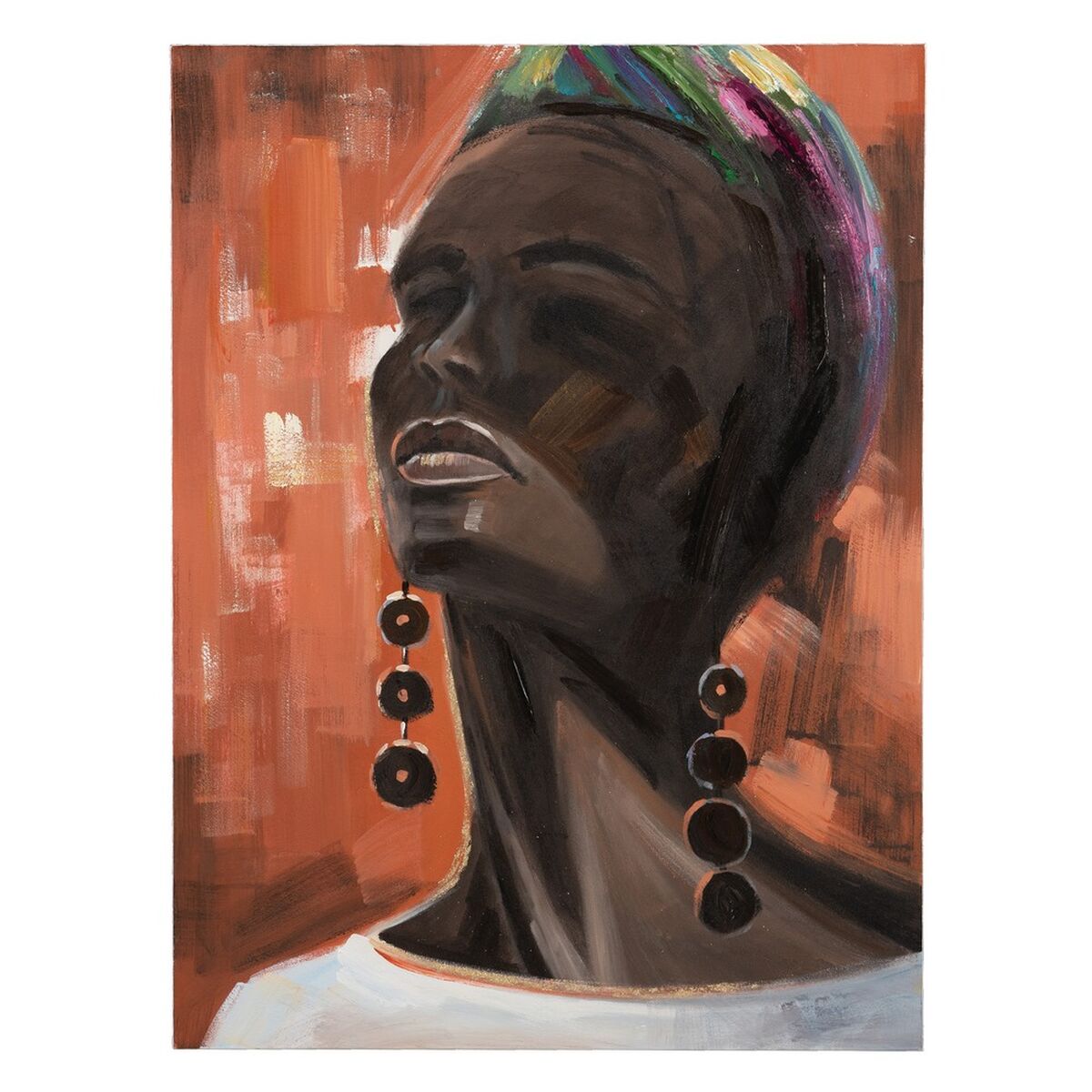 Kanvas 90 x 2,8 x 120 cm Afrikanska - 7