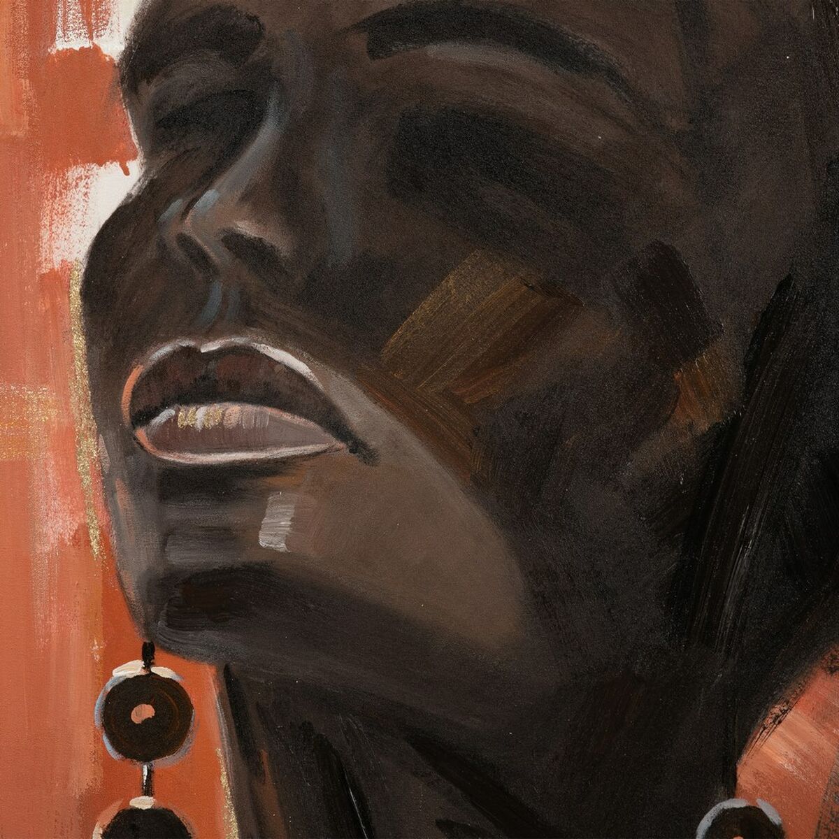 Kanvas 90 x 2,8 x 120 cm Afrikanska - 5