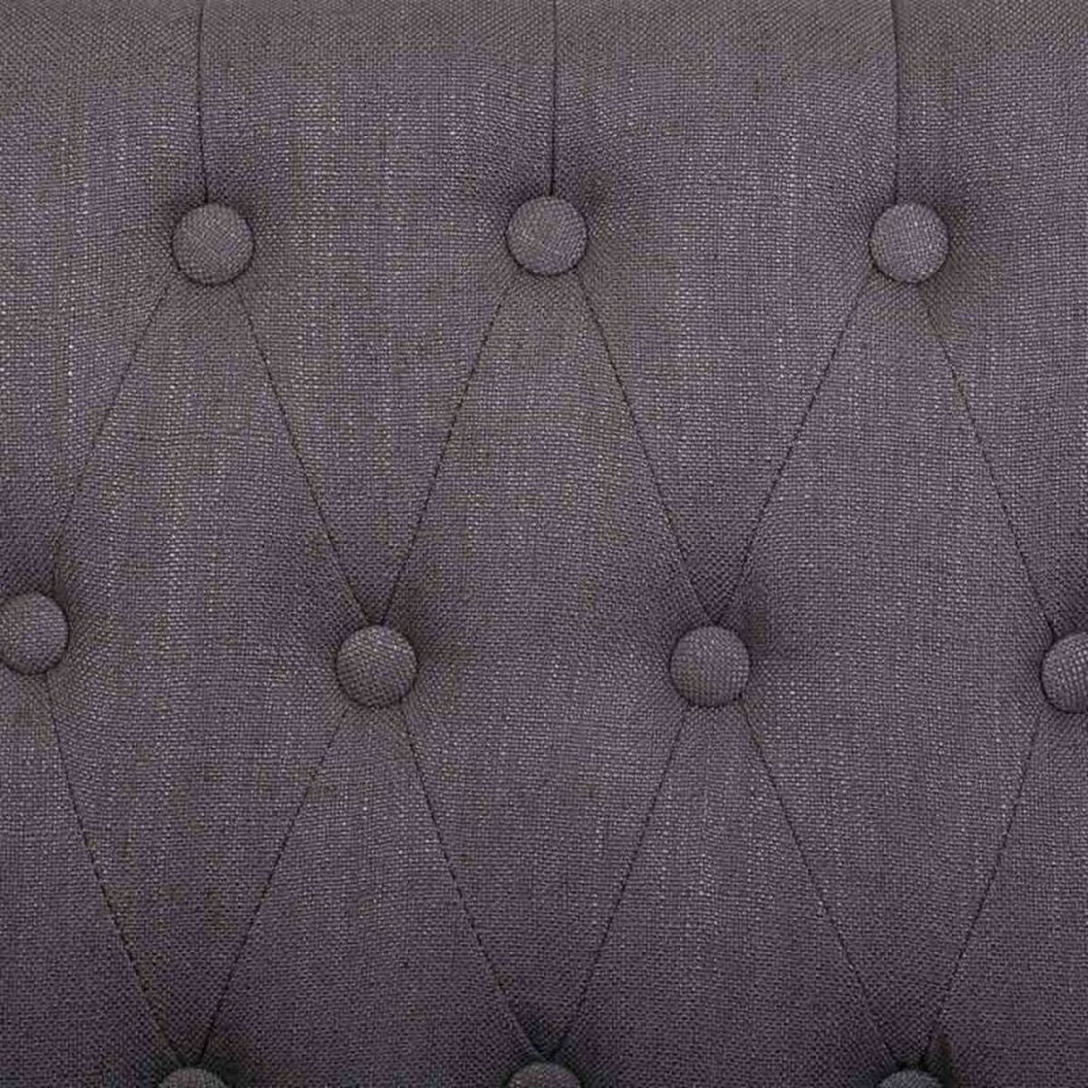 Matsalsstol Alexandra House Living Grå 53 x 102 x 53 cm - 7