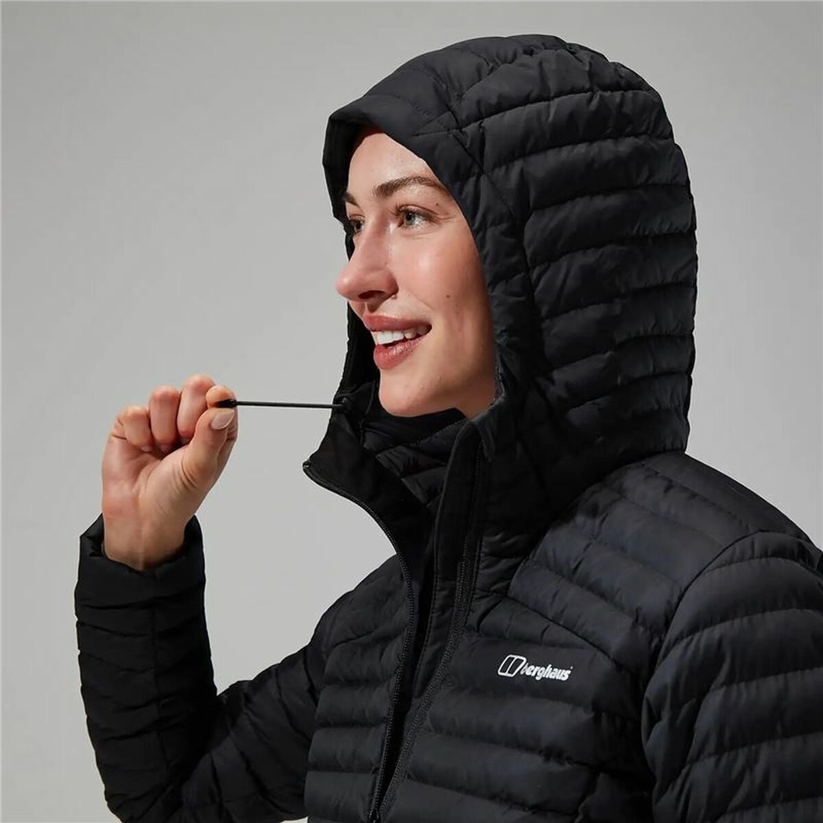 Sportjacka, Dam Berghaus Nula Micro Svart - 6