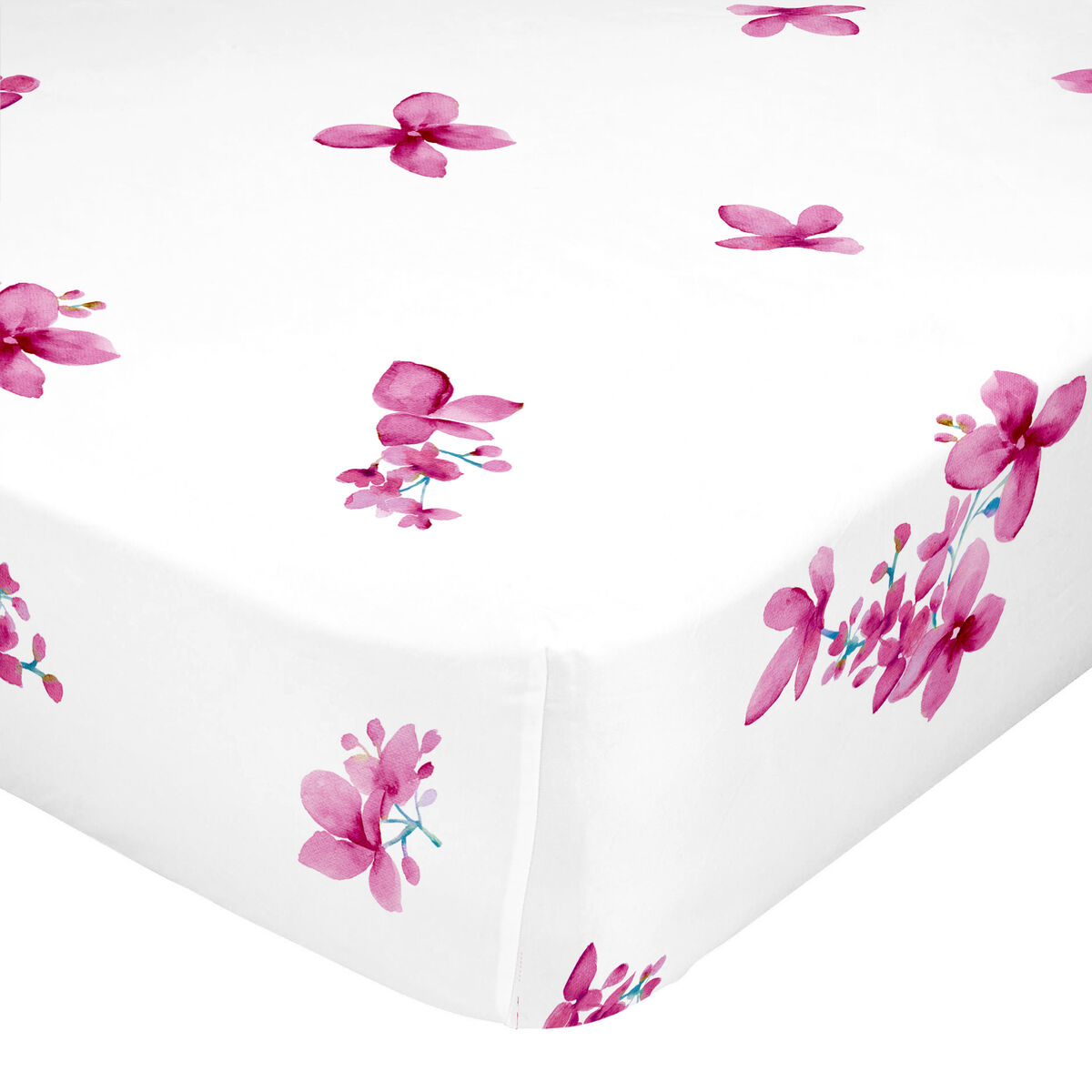Underlakan HappyFriday Cassia Multicolour 200 x 200 x 32 cm - 7