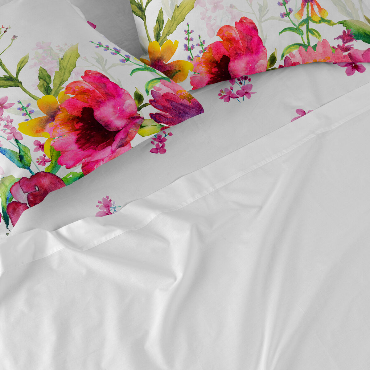 Underlakan HappyFriday Cassia Multicolour 200 x 200 x 32 cm - 4