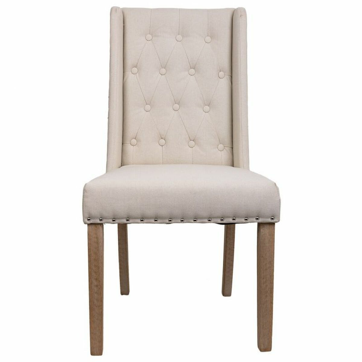 Matsalsstol Alexandra House Living Kräm 53 x 102 x 53 cm - 4