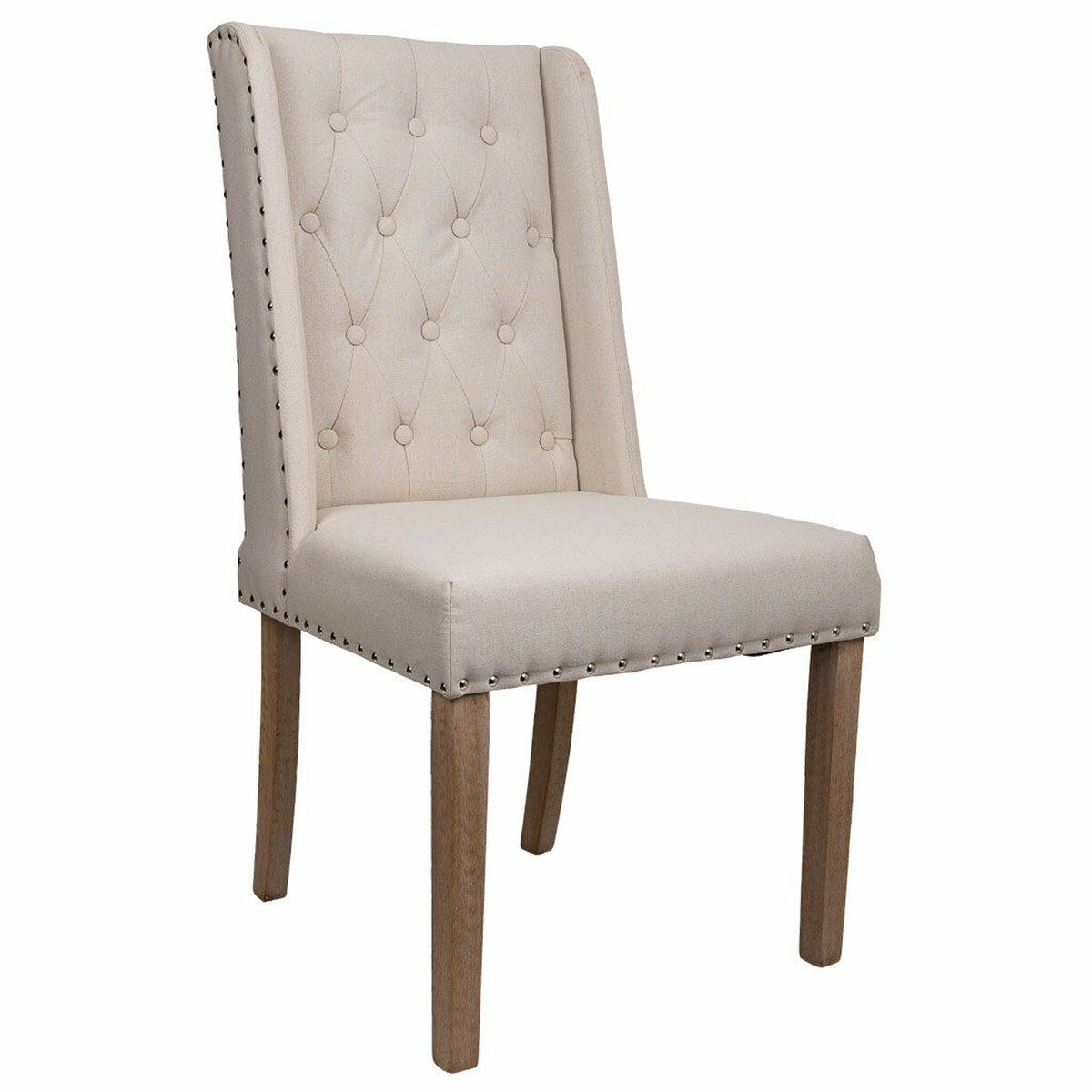 Matsalsstol Alexandra House Living Kräm 53 x 102 x 53 cm