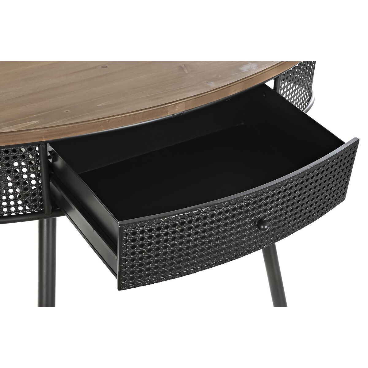 Mottagare DKD Home Decor Brun Svart 90,5 x 39 x 78 cm - 2
