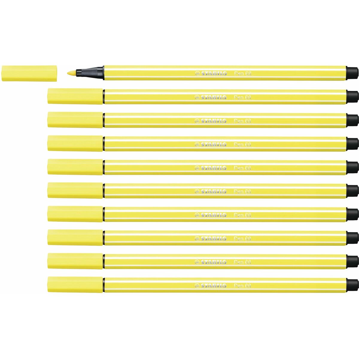 Tuschpennor Stabilo Pen 68 (10 Delar)