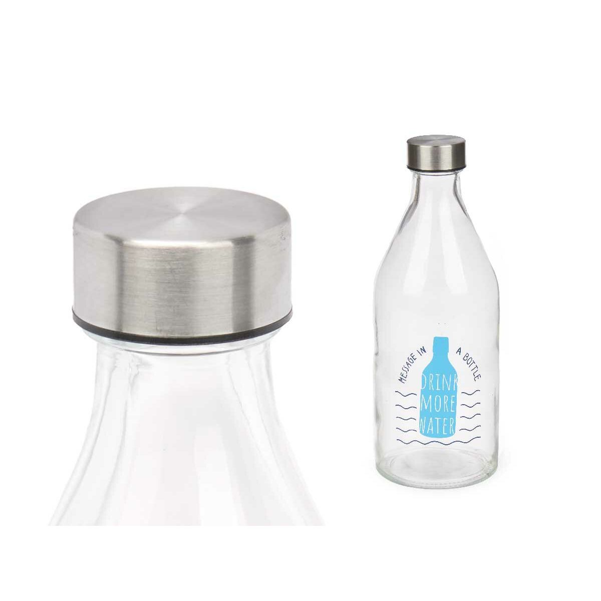 Flaska Message Glas 1 L (12 antal) - 3