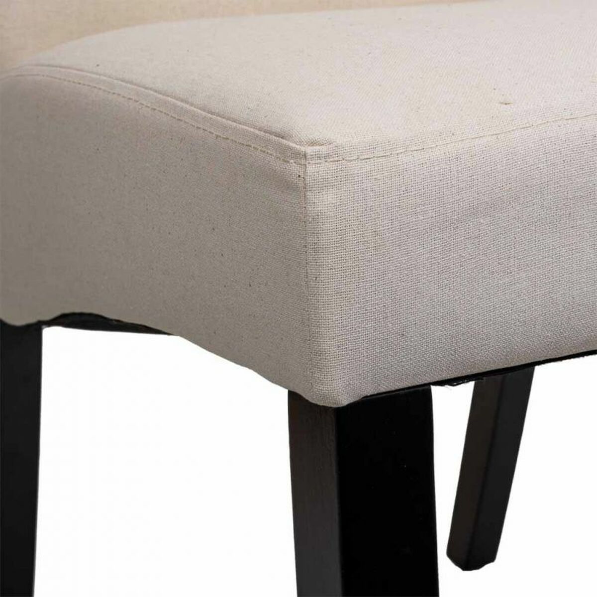 Matsalsstol Alexandra House Living Kräm 48 x 102 x 49 cm - 8