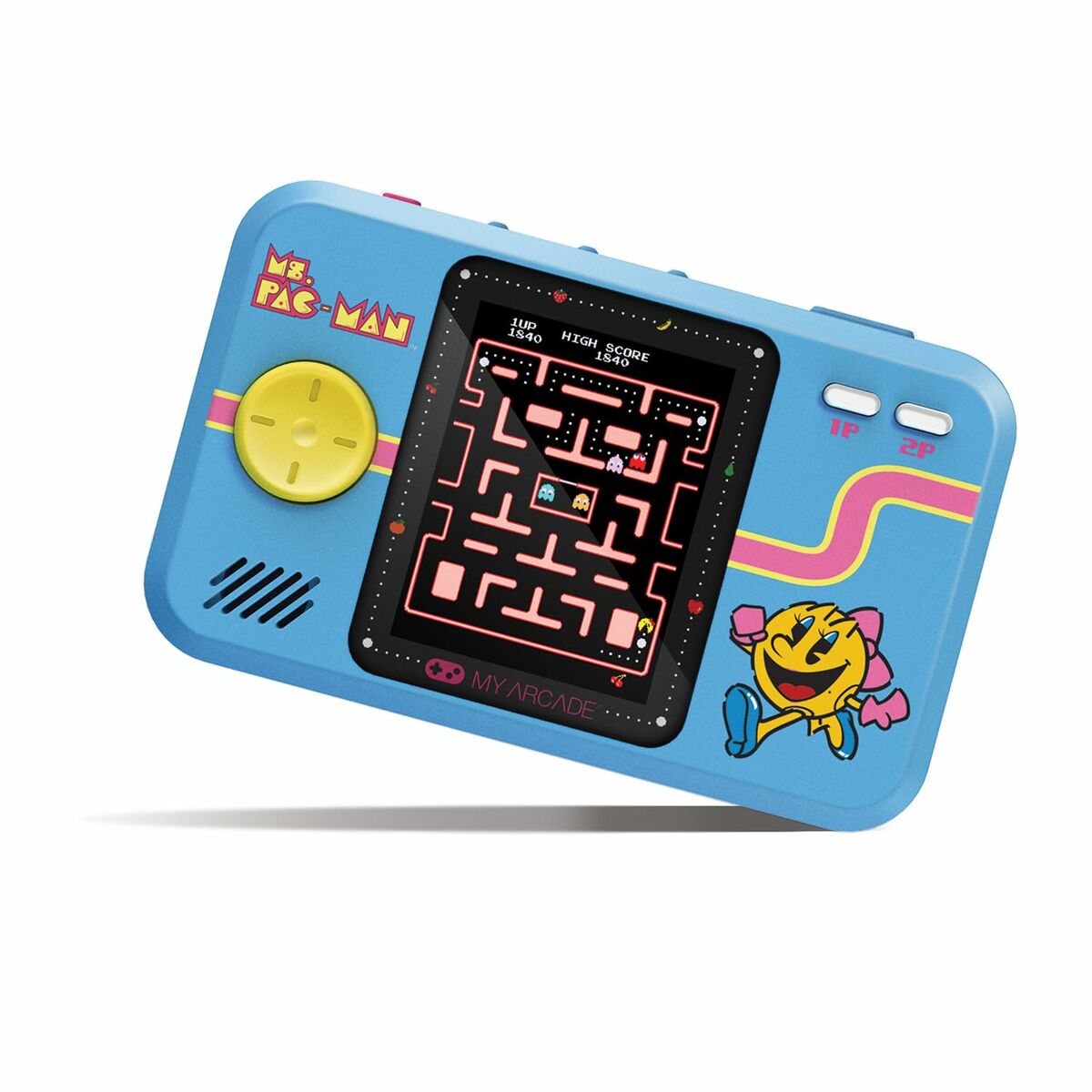 Bärbar spelkonsol My Arcade Pocket Player PRO - Ms. Pac-Man Retro Games Blå - 4