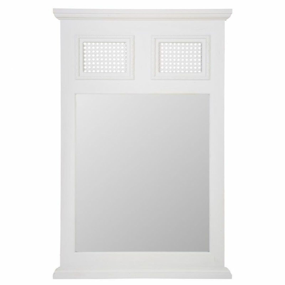 Väggspegel Alexandra House Living Grå Rosa 90 x 4 x 60 cm Rektangulär - 4