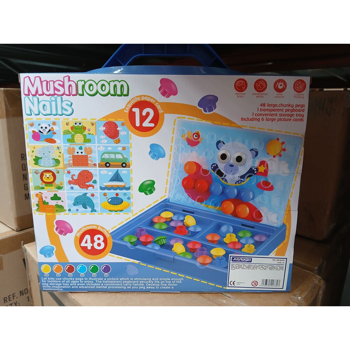 Utbildningsspel 34 x 28 cm Portfölj Mosaik - 2
