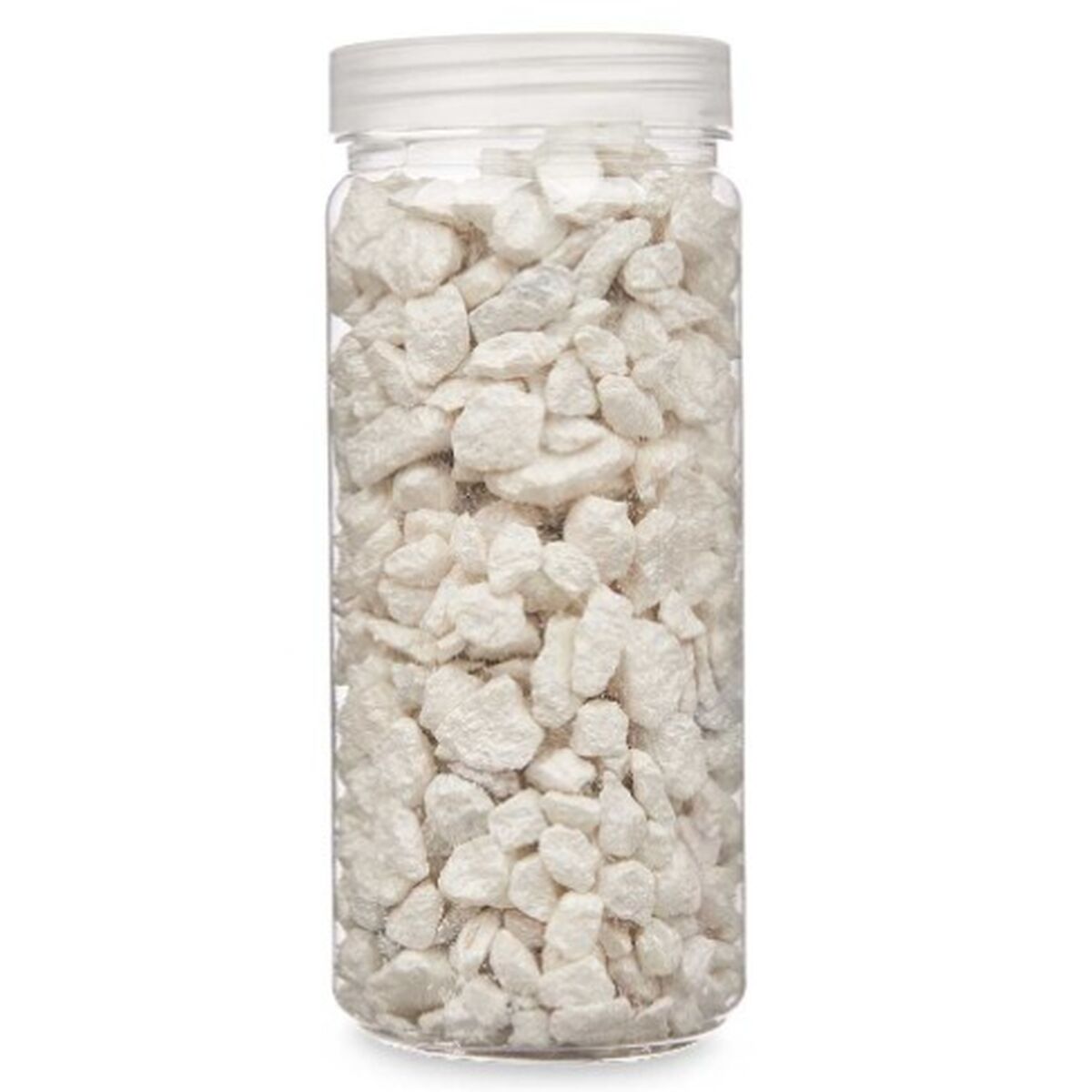 Dekorativa stenar Gift Decor Vit 10 - 20 mm 700 g 6,2 x 15,3 x 6,2 cm 6,5 x 15,8 x 6,5 cm (12 antal) - 2