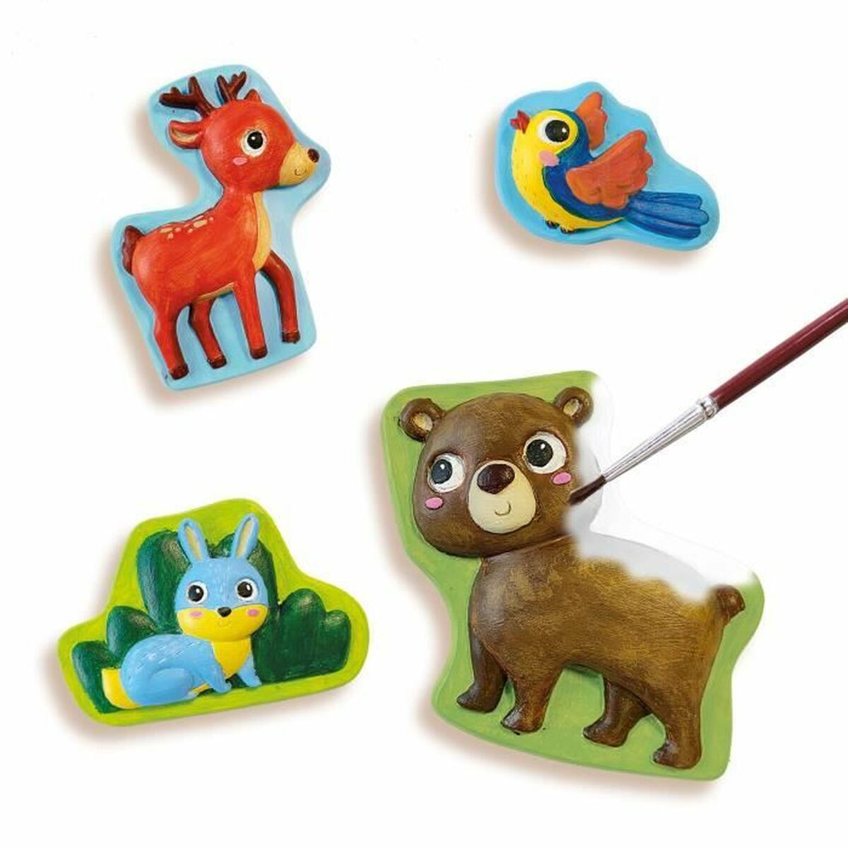 Ritningsset SES Creative Forest animals - 3