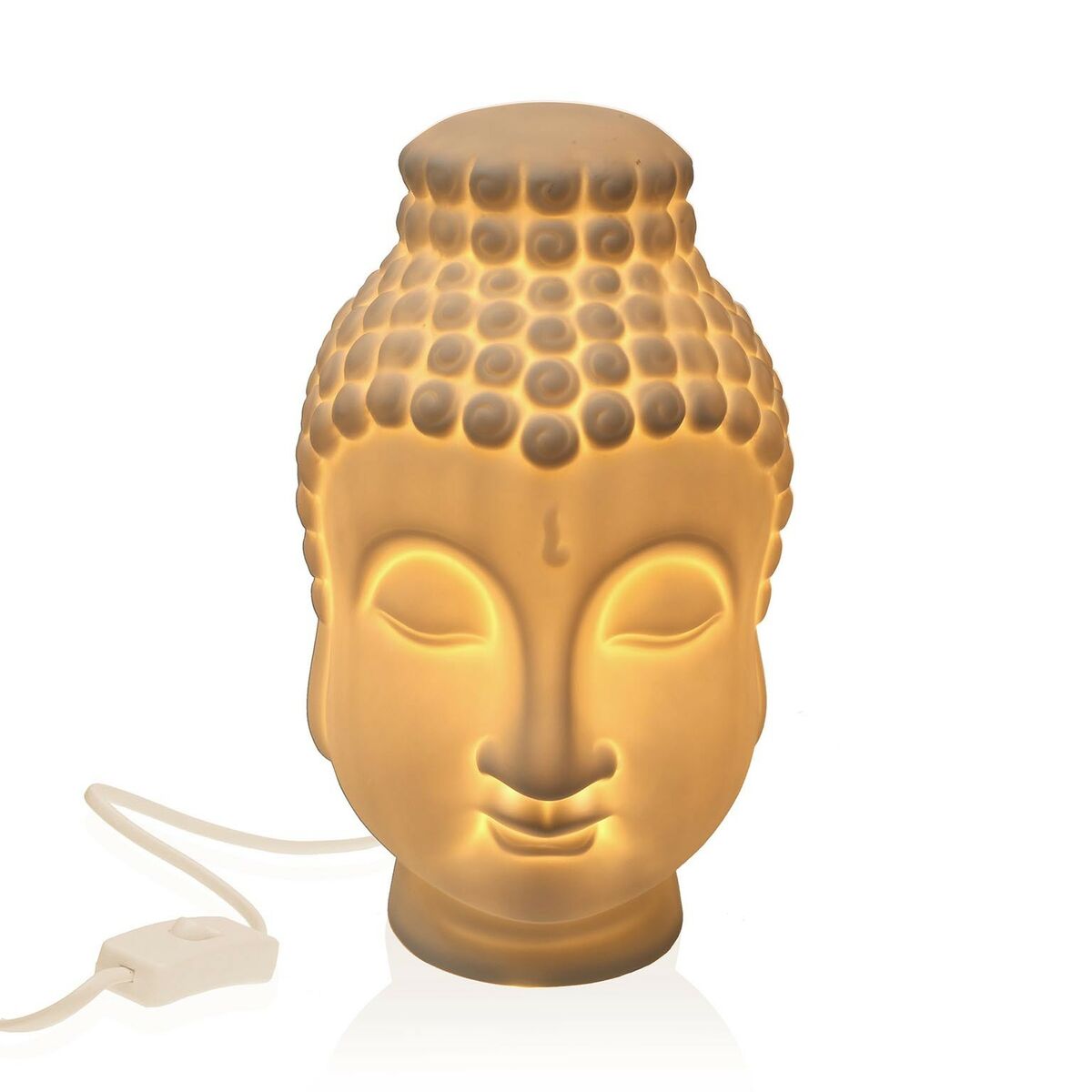 Bordslampa Versa Gautama Buddha Porslin (15 x 25,5 x 15,5 cm) - 4