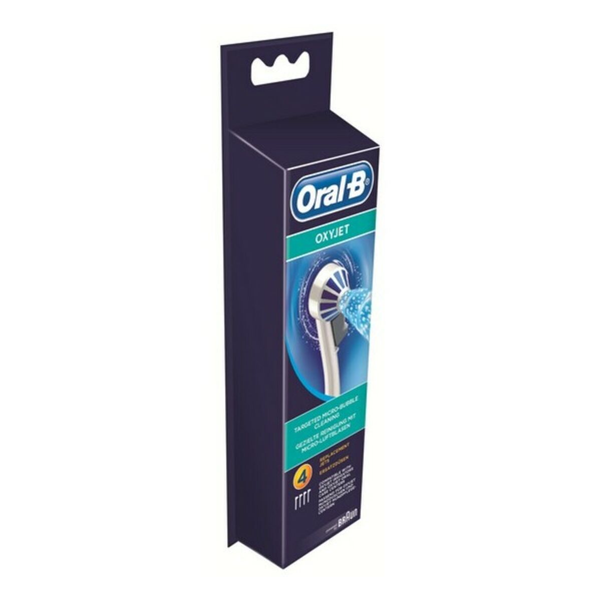 Reservdel till Eltandborste Oral-B ED 17-4 Vit 4 antal - 8