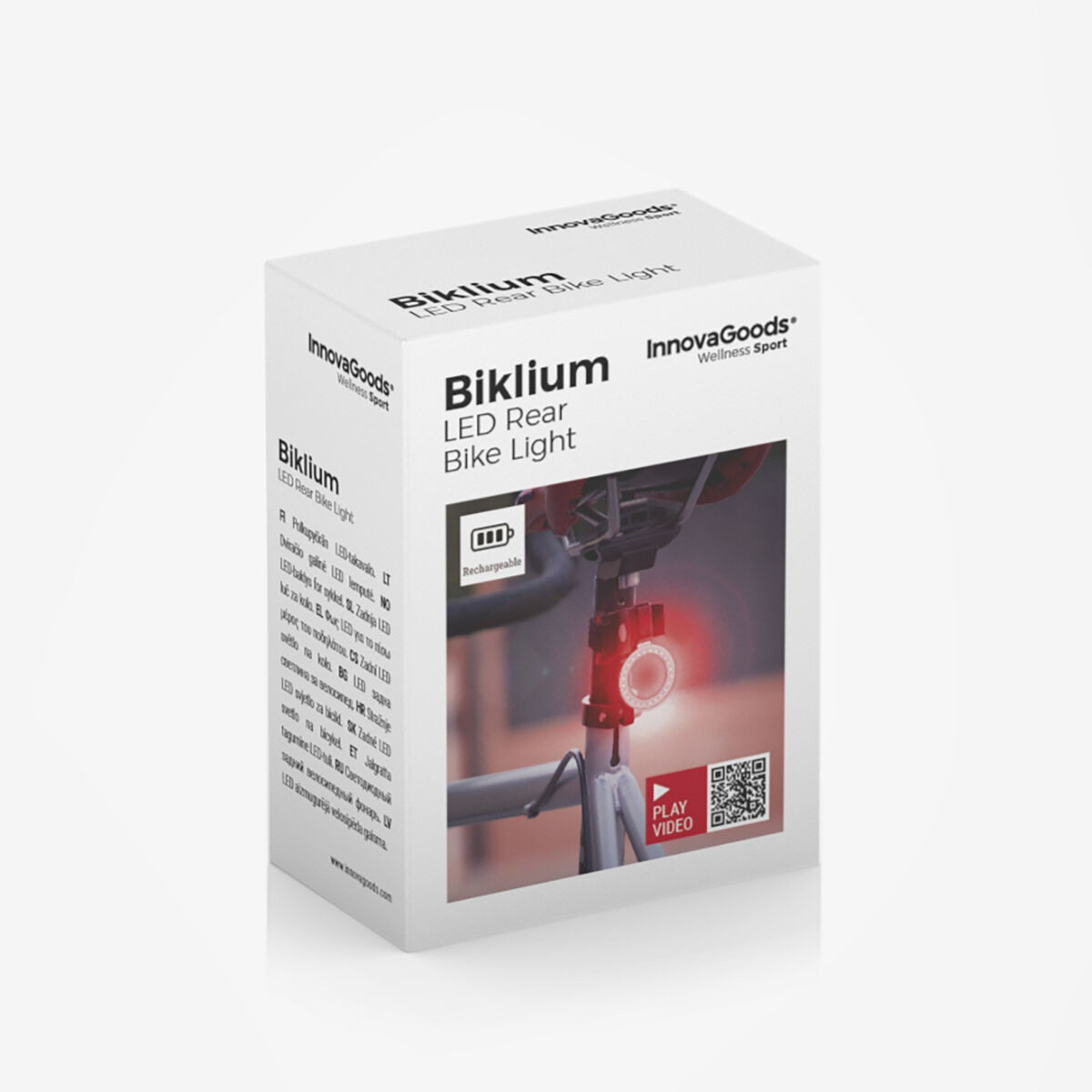 Bakre LED -lampa för cykel Biklium InnovaGoods - 10