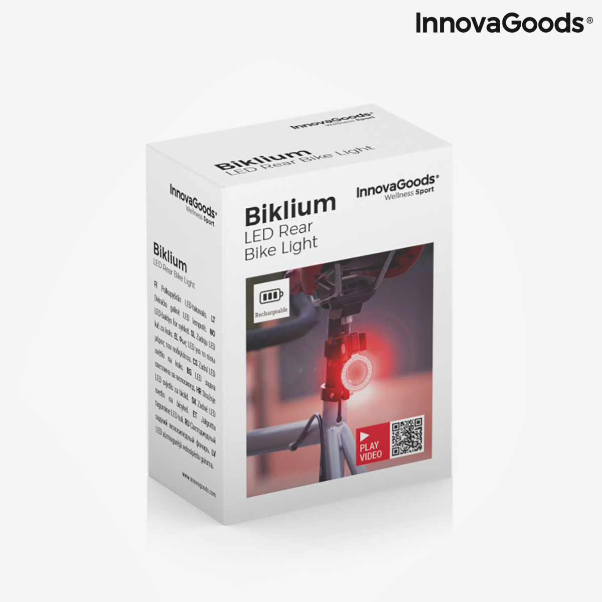 Bakre LED -lampa för cykel Biklium InnovaGoods - 2