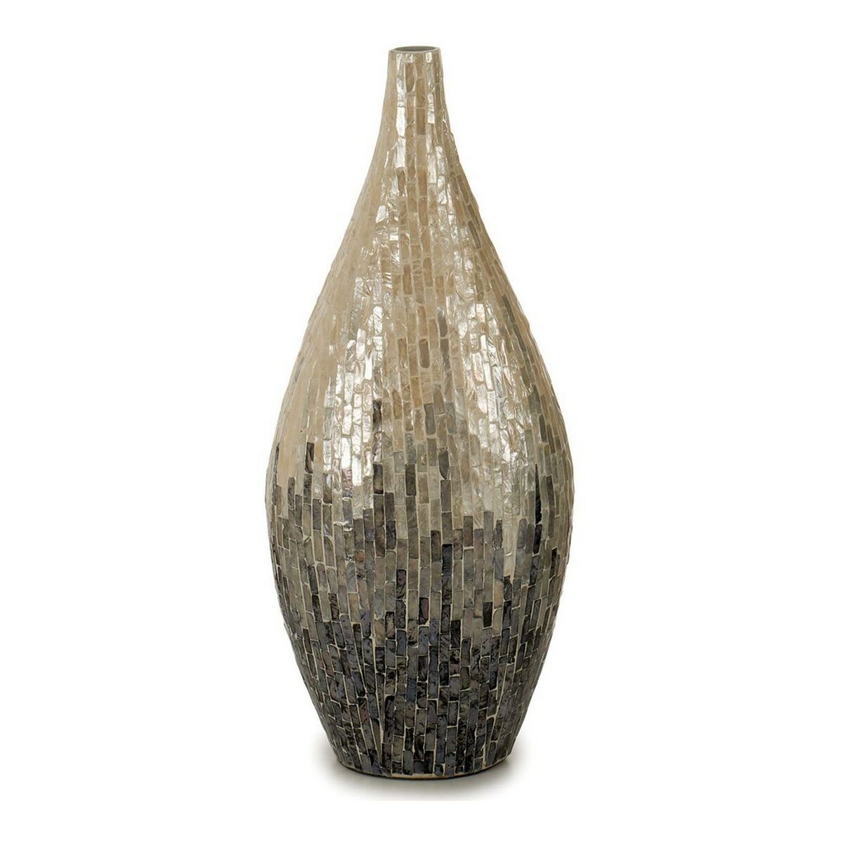 Vas Gift Decor BIG-S3603671 Grå Pärlemor spånskiva - 3