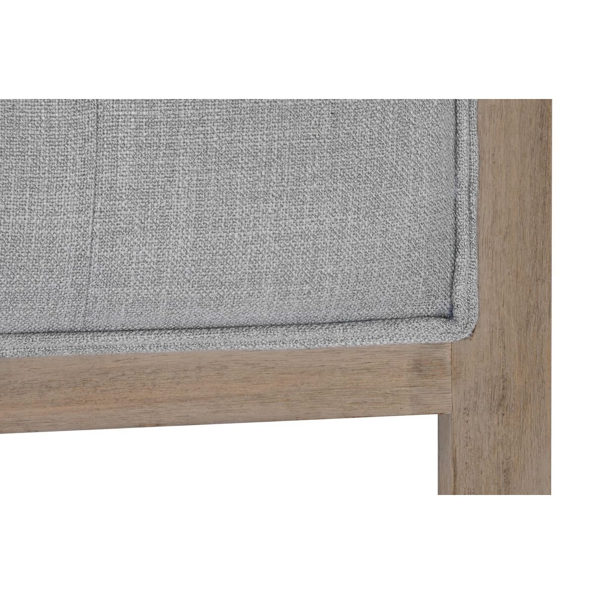 Sänggavel DKD Home Decor Grå Gummiträ 160 x 10 x 120 cm - 7