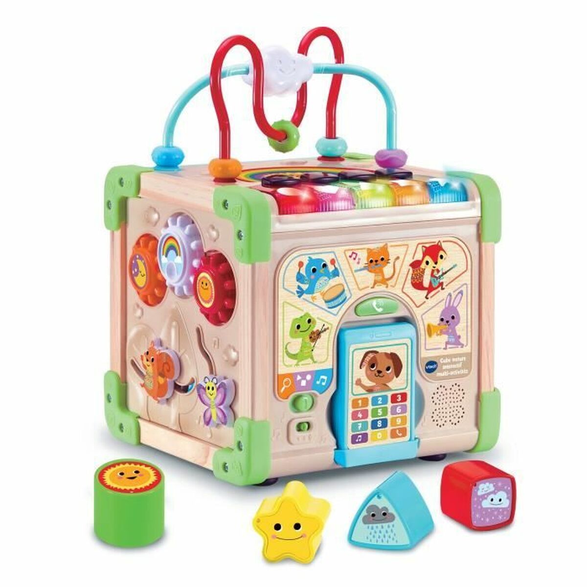 Aktivitetscentrum Vtech Baby 80-617105 Brun Multicolour - 8