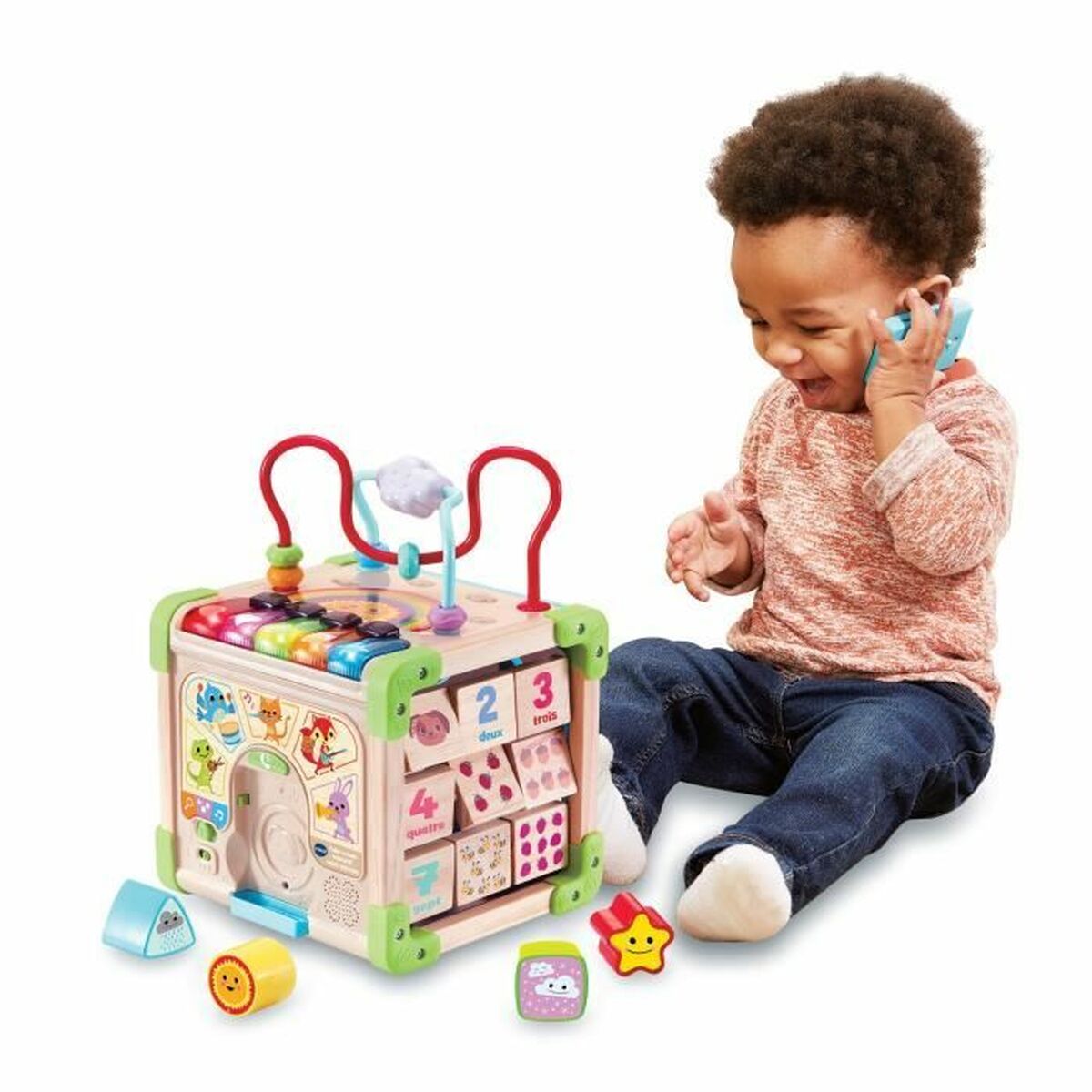 Aktivitetscentrum Vtech Baby 80-617105 Brun Multicolour - 2