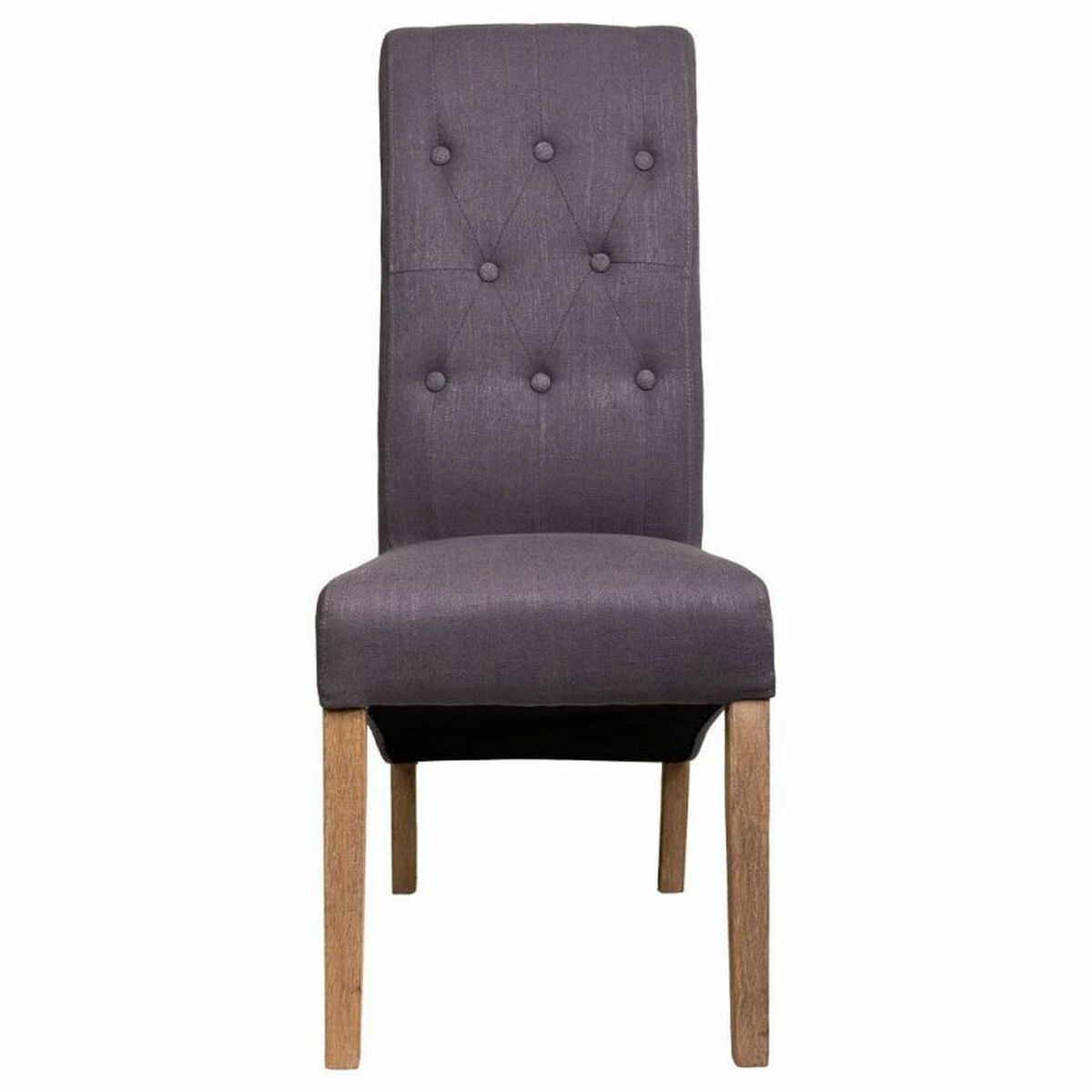 Matsalsstol Alexandra House Living Grå 58 x 107 x 44 cm - 4