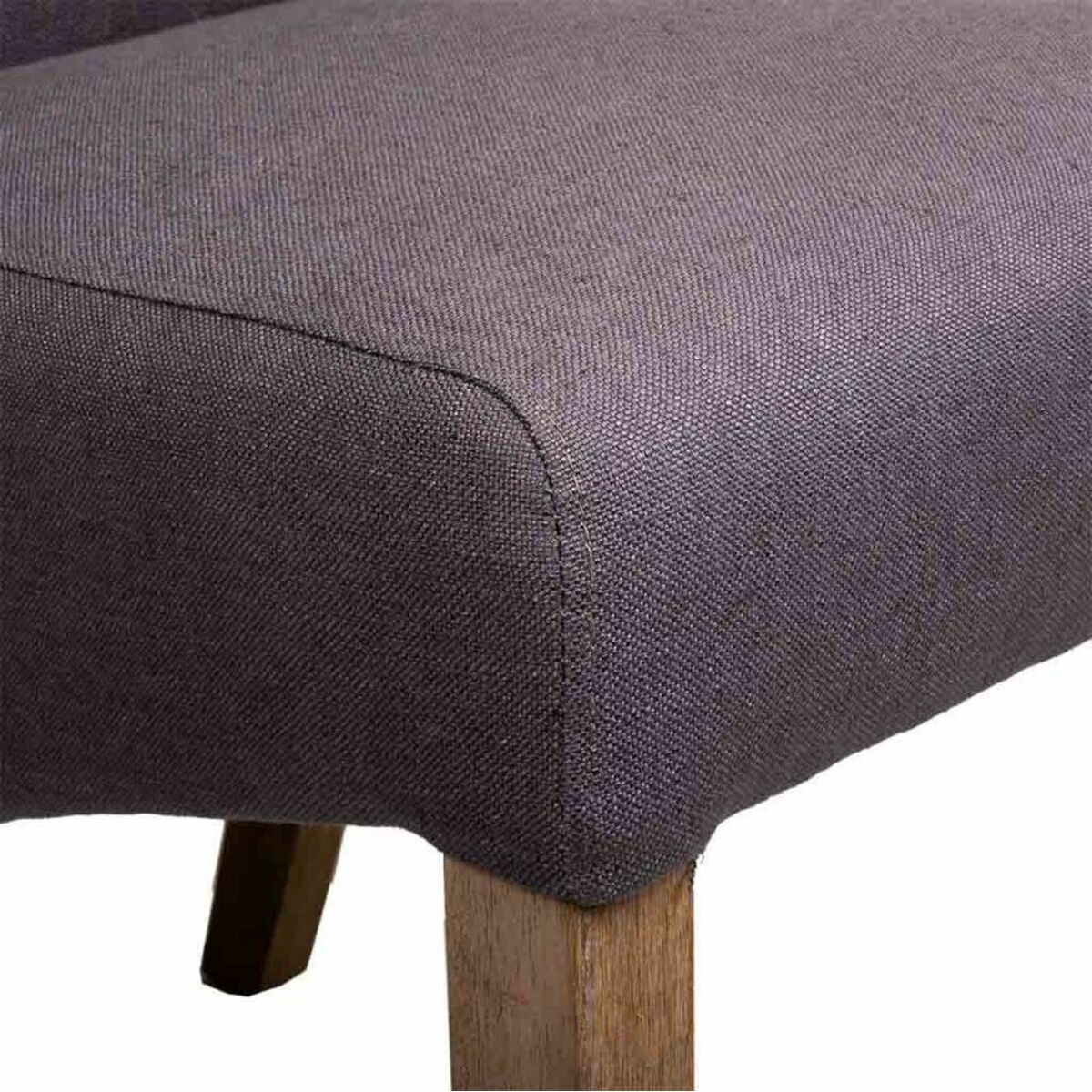 Matsalsstol Alexandra House Living Grå 58 x 107 x 44 cm - 8