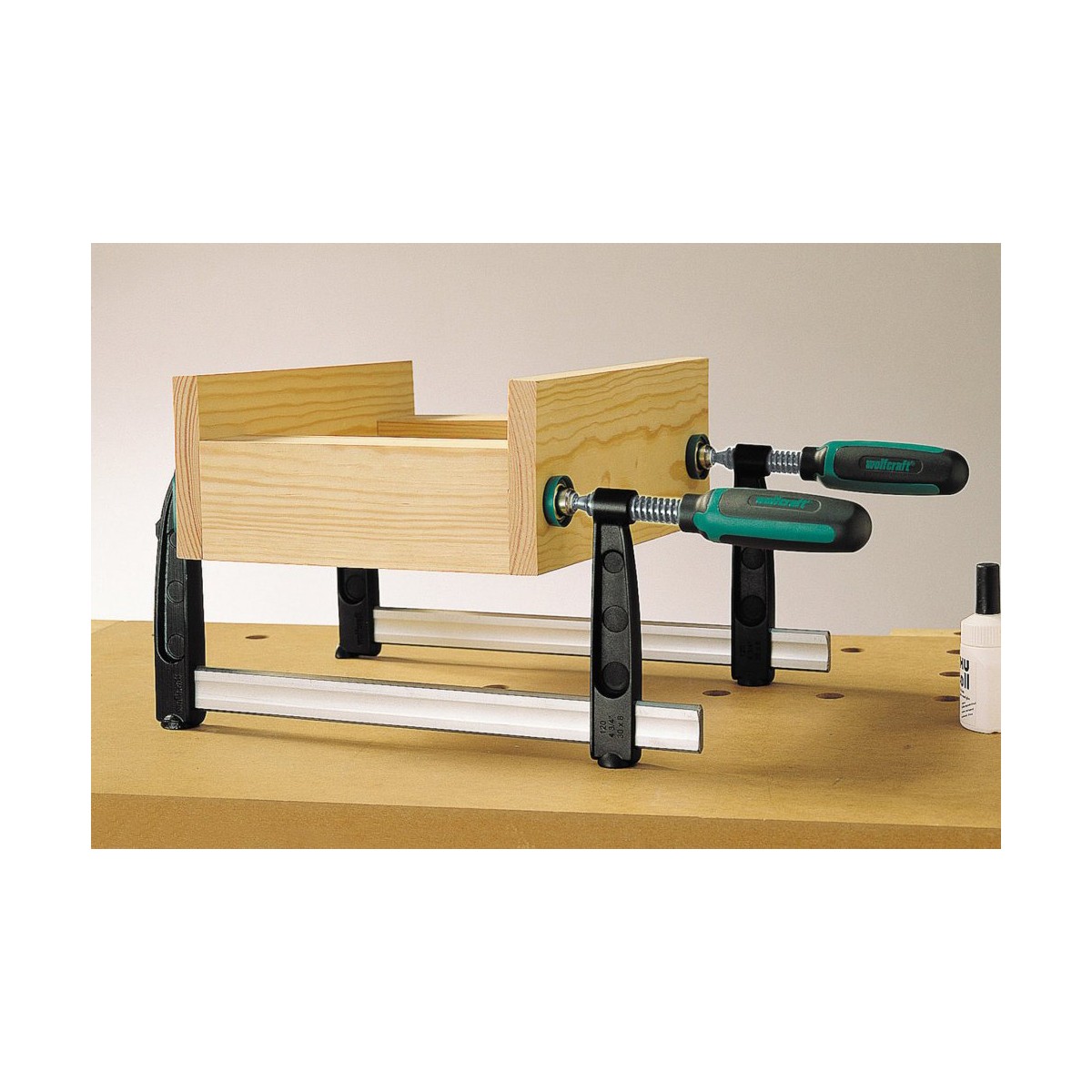 Skruvsargeant Wolfcraft Stål 30 cm - 6