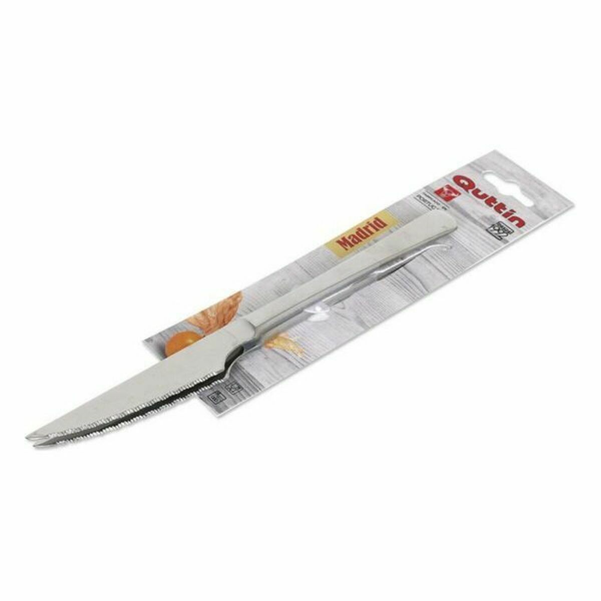 Set med köttknivar Madrid Quttin Madrid (21 cm) 2 Delar (12 antal) - 2