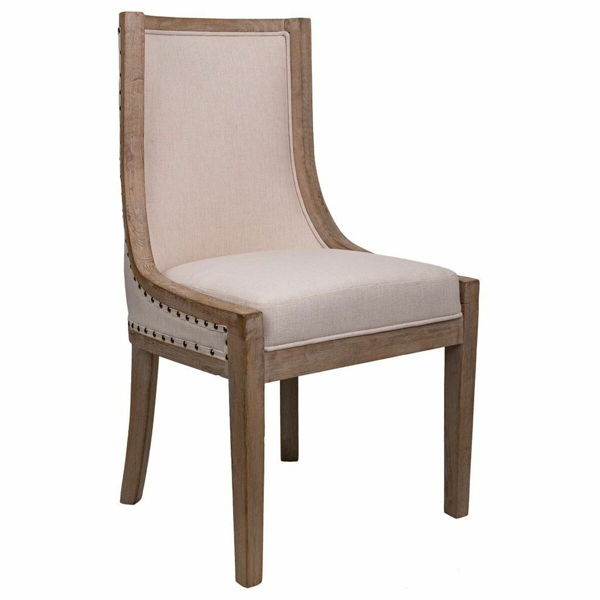 Matsalsstol Alexandra House Living Kräm 59 x 97 x 54 cm